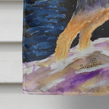 Load image into Gallery viewer, Starry Night Welsh Terrier Flag Canvas House Size