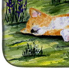 Load image into Gallery viewer, Corgi Dish Drying Mat – Absorbent, Artistic Kitchen Essentials SS8465DDM