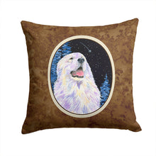 Load image into Gallery viewer, Starry Night Great Pyrenees Throw Pillow - 14x14 Decorative Pillow – Art for Your Home &amp; Patio