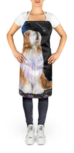 Load image into Gallery viewer, Starry Night Bearded Collie Apron – Artist-Designed Kitchen, BBQ &amp; Craft Apron