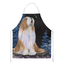 Load image into Gallery viewer, Starry Night Bearded Collie Apron – Artist-Designed Kitchen, BBQ &amp; Craft Apron