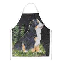 Load image into Gallery viewer, Starry Night Bernese Mountain Dog Apron – Artist-Designed Kitchen, BBQ &amp; Craft Apron