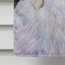Load image into Gallery viewer, Starry Night Great Pyrenees Flag Canvas House Size