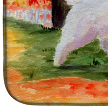 Load image into Gallery viewer, Great Pyrenees Dish Drying Mat – Absorbent, Artistic Kitchen Essentials SS8472DDM