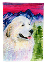Load image into Gallery viewer, Great Pyrenees Flag Canvas House Size