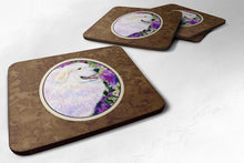 Load image into Gallery viewer, Great Pyrenees Coasters - Set of 4 Lightweight Foam, Absorbent Drink Coasters