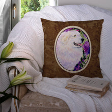 Load image into Gallery viewer, Great Pyrenees Throw Pillow - 14x14 Decorative Pillow – Art for Your Home &amp; Patio