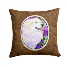 Load image into Gallery viewer, Great Pyrenees Throw Pillow - 14x14 Decorative Pillow – Art for Your Home &amp; Patio