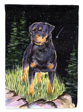 Load image into Gallery viewer, Starry Night Rottweiler Garden Flag - Outdoor Decorative Yard Flag