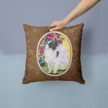 Load image into Gallery viewer, Papillon Throw Pillow - 14x14 Decorative Pillow – Art for Your Home &amp; Patio