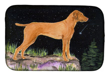 Load image into Gallery viewer, Starry Night Vizsla Dish Drying Mat – Absorbent, Artistic Kitchen Essentials SS8478DDM