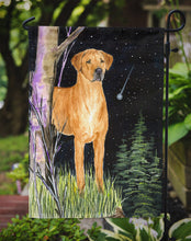 Load image into Gallery viewer, Starry Night Rhodesian Ridgeback Garden Flag - Outdoor Decorative Yard Flag