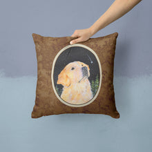 Load image into Gallery viewer, Starry Night Golden Retriever Throw Pillow - 14x14 Decorative Pillow – Art for Your Home &amp; Patio