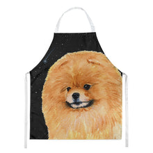 Load image into Gallery viewer, Starry Night Pomeranian Apron – Artist-Designed Kitchen, BBQ &amp; Craft Apron