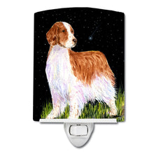 Load image into Gallery viewer, Starry Night Welsh Springer Spaniel Ceramic Night Light SS8482CNL