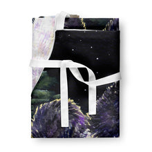 Load image into Gallery viewer, Starry Night Karelian Bear Dog Apron – Artist-Designed Kitchen, BBQ &amp; Craft Apron