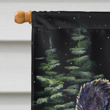 Load image into Gallery viewer, Starry Night Karelian Bear Dog Flag Canvas House Size