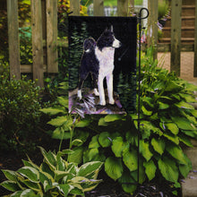 Load image into Gallery viewer, Starry Night Karelian Bear Dog Garden Flag - Outdoor Decorative Yard Flag