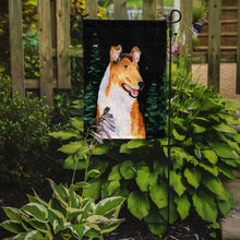 Load image into Gallery viewer, Starry Night Collie Smooth Garden Flag - Outdoor Decorative Yard Flag