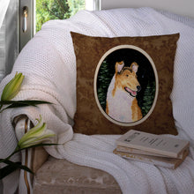 Load image into Gallery viewer, Starry Night Collie Smooth Throw Pillow - 14x14 Decorative Pillow – Art for Your Home &amp; Patio SS8484PW1414