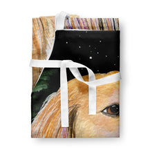 Load image into Gallery viewer, Starry Night Saluki Apron – Artist-Designed Kitchen, BBQ &amp; Craft Apron