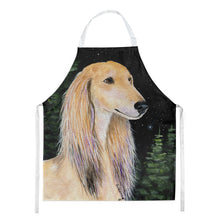 Load image into Gallery viewer, Starry Night Saluki Apron – Artist-Designed Kitchen, BBQ &amp; Craft Apron