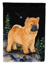 Load image into Gallery viewer, Starry Night Chow Chow Garden Flag - Outdoor Decorative Yard Flag