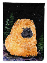 Load image into Gallery viewer, Starry Night Chow Chow Flag Canvas House Size