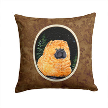 Load image into Gallery viewer, Starry Night Chow Chow Throw Pillow - 14x14 Decorative Pillow – Art for Your Home &amp; Patio