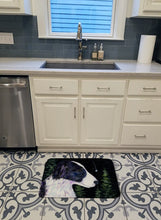 Load image into Gallery viewer, Starry Night Border Collie Machine Washable Memory Foam Mat SS8490RUG