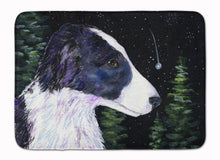 Load image into Gallery viewer, Starry Night Border Collie Machine Washable Memory Foam Mat SS8490RUG