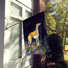 Load image into Gallery viewer, Starry Night Whippet Flag Canvas House Size