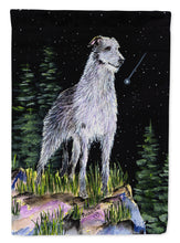 Load image into Gallery viewer, Starry Night Scottish Deerhound  Flag Canvas House Size