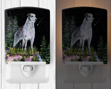 Load image into Gallery viewer, Starry Night Scottish Deerhound Ceramic Night Light SS8493CNL