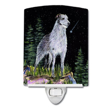 Load image into Gallery viewer, Starry Night Scottish Deerhound Ceramic Night Light SS8493CNL
