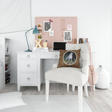 Load image into Gallery viewer, Starry Night Scottish Deerhound  Throw Pillow - 14x14 Decorative Pillow – Art for Your Home &amp; Patio