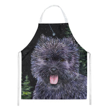 Load image into Gallery viewer, Starry Night Cairn Terrier Apron – Artist-Designed Kitchen, BBQ &amp; Craft Apron