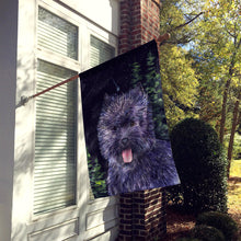 Load image into Gallery viewer, Starry Night Cairn Terrier Flag Canvas House Size