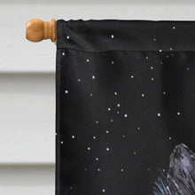 Load image into Gallery viewer, Starry Night Cairn Terrier Flag Canvas House Size