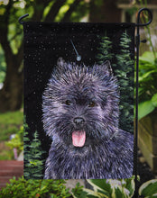 Load image into Gallery viewer, Starry Night Cairn Terrier Garden Flag - Outdoor Decorative Yard Flag