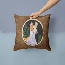 Load image into Gallery viewer, Starry Night Ibizan Hound Throw Pillow - 14x14 Decorative Pillow – Art for Your Home &amp; Patio