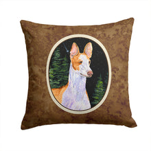 Load image into Gallery viewer, Starry Night Ibizan Hound Throw Pillow - 14x14 Decorative Pillow – Art for Your Home &amp; Patio