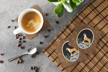 Load image into Gallery viewer, Starry Night Boxer Coasters - Set of 4 Lightweight Foam, Absorbent Drink Coasters