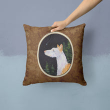 Load image into Gallery viewer, Starry Night Ibizan Hound Throw Pillow - 14x14 Decorative Pillow – Art for Your Home &amp; Patio
