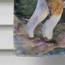 Load image into Gallery viewer, Starry Night Fox Terrier Flag Canvas House Size