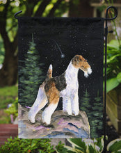 Load image into Gallery viewer, Starry Night Fox Terrier Garden Flag - Outdoor Decorative Yard Flag