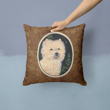 Load image into Gallery viewer, Starry Night Cairn Terrier Throw Pillow - 14x14 Decorative Pillow – Art for Your Home &amp; Patio