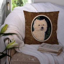 Load image into Gallery viewer, Starry Night Cairn Terrier Throw Pillow - 14x14 Decorative Pillow – Art for Your Home &amp; Patio