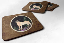 Load image into Gallery viewer, Starry Night Anatolian Shepherd Coasters - Set of 4 Lightweight Foam, Absorbent Drink Coasters