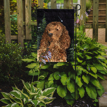 Load image into Gallery viewer, American Water Spaniel Garden Flag - Outdoor Decorative Yard Flag